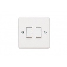 Contactum 2 Gang 2 Way Switch