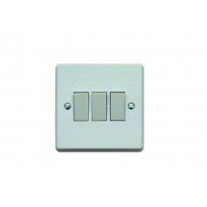Contactum 3 Gang Switch