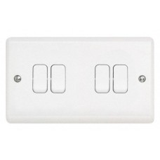 Contactum 4 Gang Switch
